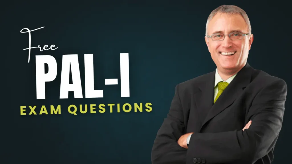 PAL I Exam Questions