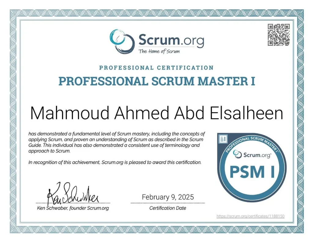 PSM I Certified
