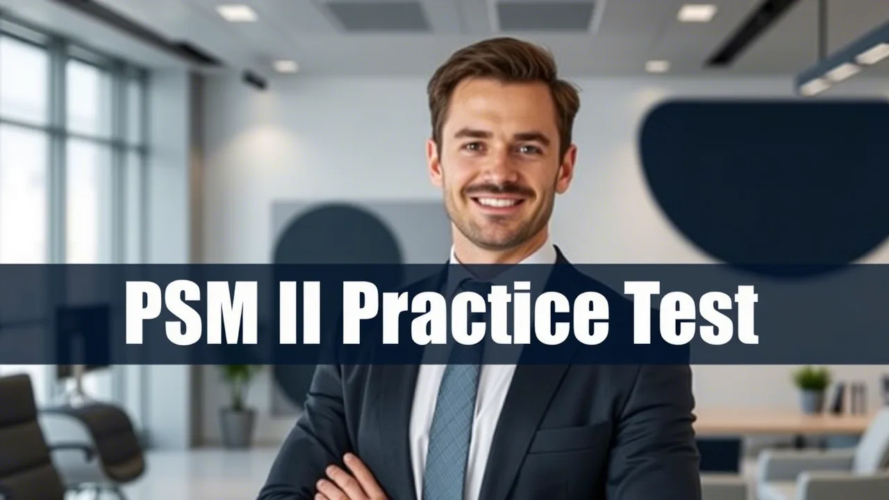 PSM II Practice Test